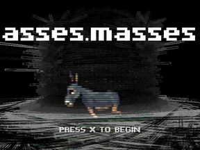 asses.masses video game screen capture