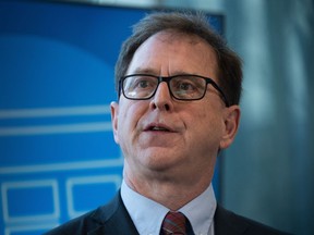 The British Columbia government is spending more than $50 million to advance nuclear medicine, to operate imaging equipment for cancer diagnosis and to expand research. Health Minister Adrian Dix speaks during a news conference in Vancouver, B.C., Tuesday, Jan. 9, 2024.