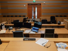 A court room