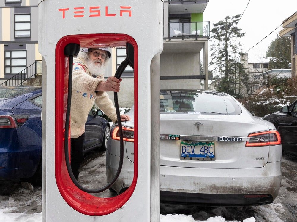 EV drivers ride out B.C.'s winter deep freeze, not at 100 per cent
