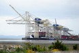 The Deltaport container terminal in the Port of Vancouver, which a reporter for the city of Delta has warned is heavily infiltrated by organized crime groups.