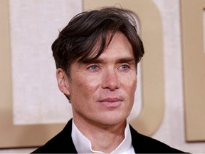 Irish actor Cillian Murphy arrives for the 81st annual Golden Globe Awards at The Beverly Hilton hotel in Beverly Hills, California, on January 7, 2024.