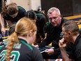 Paul Langford, high school basketball coach of the Quad A girls'-champion Riverside Rapids.