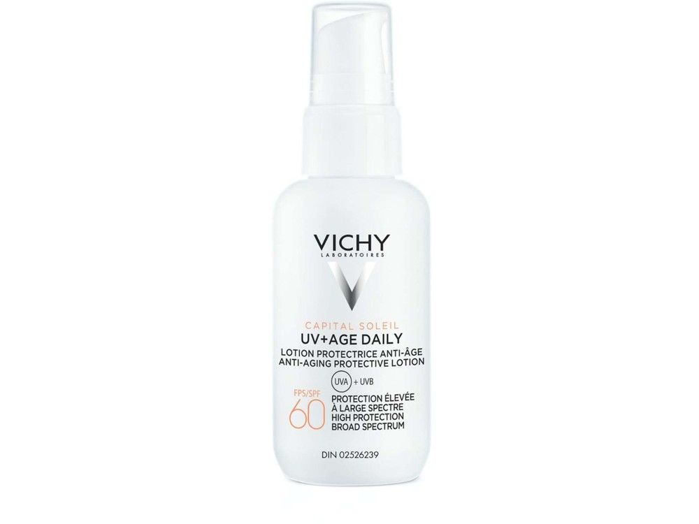 Vichy Capital Soleil UV+Age Daily SPF 60.  