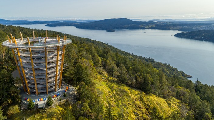The Malahat Skywalk takes you to new heights above the Saanich Inlet