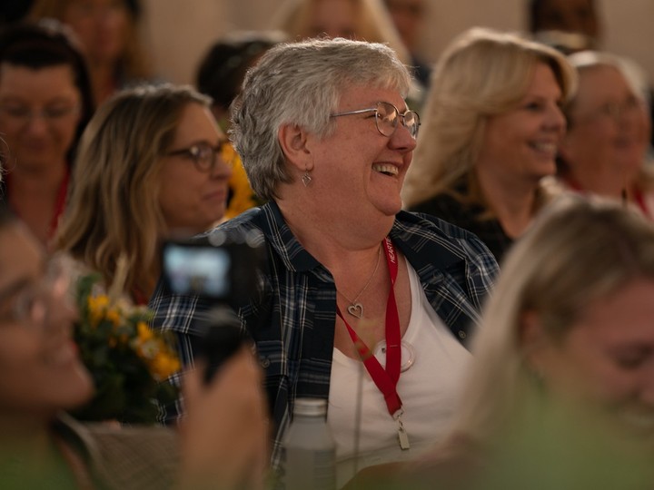  When Calls the Heart super fan Kim McDonald is seen here at the annual Hearties Family Reunion event that is held in B.C. every fall. Hundreds of “Hearties” spend a weekend in the Lower Mainland every year meeting the cast and visiting the Langley set for the hit Hallmark show.