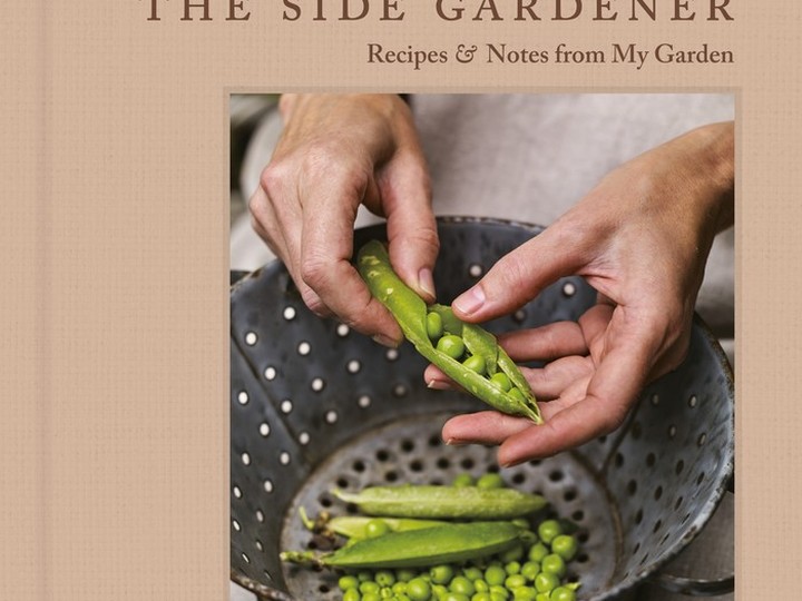  The Side Gardener includes tips on gardening, as well as recipes using Daykin’s plants, edible flowers and eggs. It is her fourth cookbook.