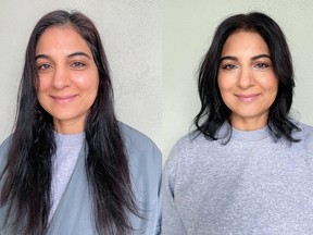 Sandy Dhami, 45, works in education and was feeling like her hair was not exceeding its potential and needed a little extra attention.