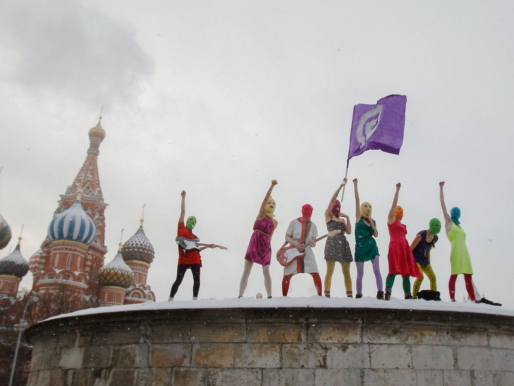 Pussy Riot gets retrospective and presents punk theatre piece