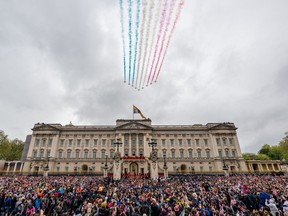 Buckingham Palace on Coronation Day, May 6, 2023 in London. The Palace is looking for a communications assistant.
