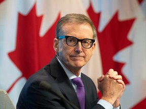 Bank of Canada governor Tiff Macklem. The central bank's next interest rate decision is on March 6.
