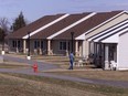 Group housing units at the Bath Institute medium security prison in Bath, Ont.