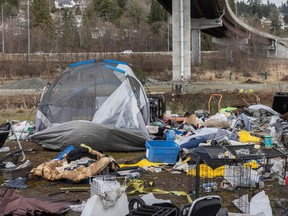 coquitlam homeless camp