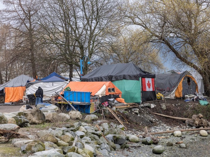  Campers at Crab Park Friday, March 22, 2024. Unless they move voluntarily to a designated area by Monday they will be removed by Metro staff. The area they are camping has become unhygienic with significant amounts of debris.