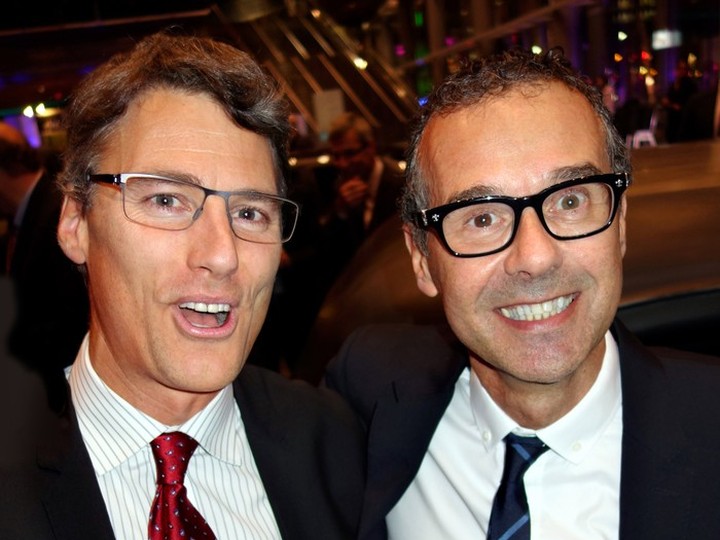  Malcolm Parry’s 2014 photo of former Vancouver mayor Gregor Robertson and real estate titan Bob Rennie.