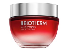 Biotherm Blue Peptides Uplift Firming Day Cream.