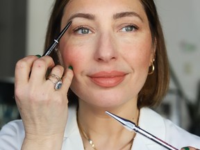 Nadia Albano tries drugstore beauty dupes against luxury makeup.