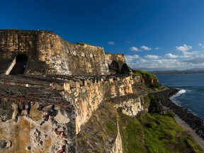 San Felipe del Morro Fortress, also known as El Morro, is a prominent symbol of Puerto Rico's military history.