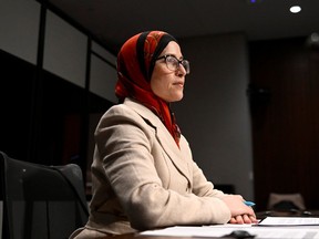 Amira Elghawaby, Canada’s Special Representative on Combatting Islamophobia, pictured in 2023.