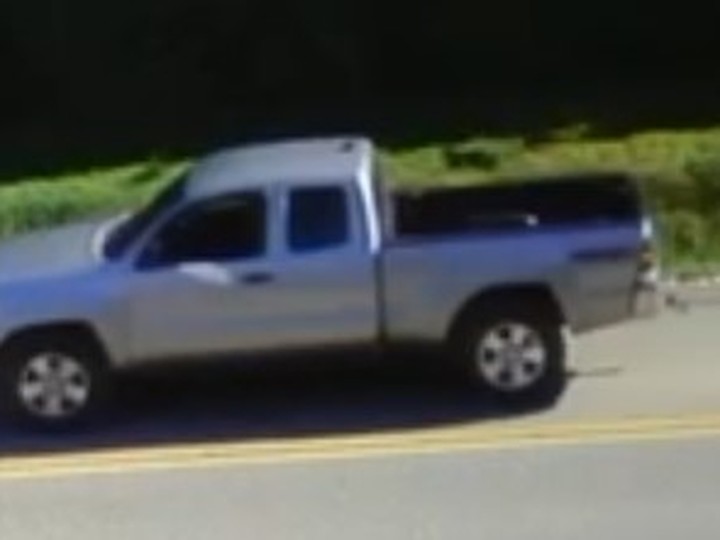  Police are seeking the driver of this truck in connection to a hit and run that took place in Surrey on April 21, 2024.
