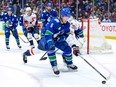 'Reach,' says Brock Boeser about the importance of learning how to us your stick against opponents.