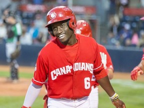 Dasan Brown, the Toronto Blue Jays prospect from Oakville, Ont.