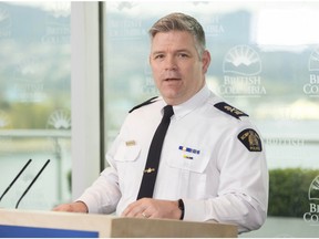 RCMP deputy commissioner Dwayne McDonald