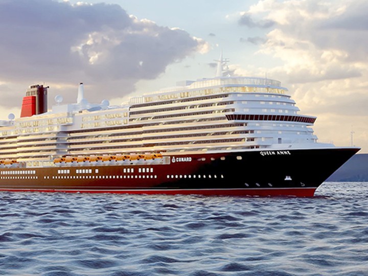  Cunard’s Queen Anne has a guest capacity of 2,996 guests.