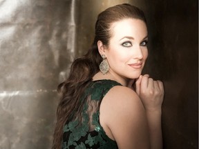 Sara Mesko sings Carmen for Vancouver Opera.  Dario Acosta photo