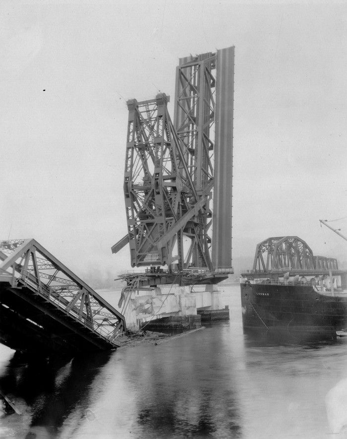 This Day in History First Second Narrows Bridge a disaster for ships