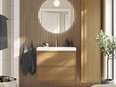 The new minimalistic Ängsjön bathroom design by Ikea.