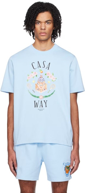 Casablanca 'Casa Way' t-shirt, $335 ($181) at SSENSE, ssense.com. Handout/ (single use)
