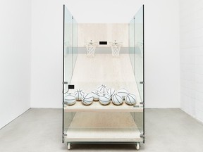Home Court Arcade Basketball Game designed by Calen Knauf for Reigning Champ.