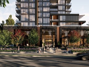 The first tower in Boffo Developments' Bassano project in Burnaby will be 43 storeys and comprise 318 one-, two-, and three-bedroom homes ranging in size from 654 to 2,144 square feet.