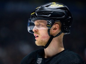 Elias Pettersson missed today's Canucks practice