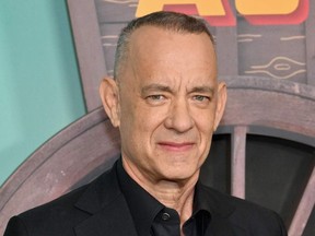 U.S. actor Tom Hanks at the New York premiere of "Asteroid City" in New York City on June 13, 2023.