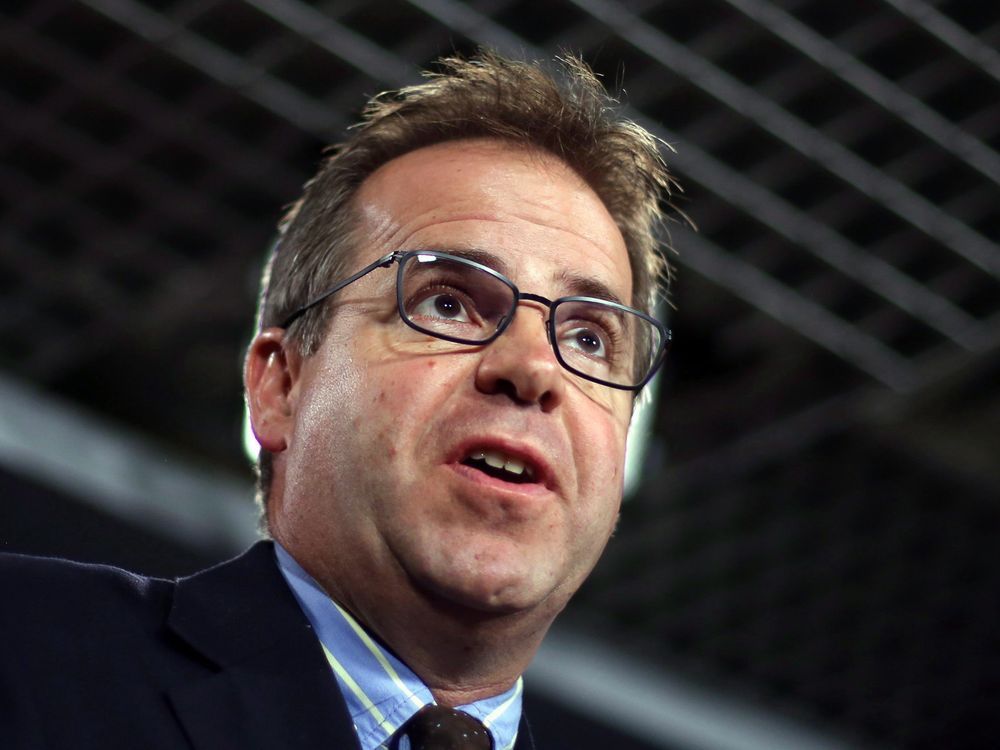 University of British Columbia Professor Michael Byers holds a news conference in Ottawa, Monday, June 29, 2015.