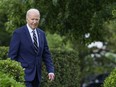 President Joe Biden arrives to speak in the Rose Garden of the White House in Washington, Tuesday, May 14, 2024, announcing plans to impose major new tariffs on electric vehicles, semiconductors, solar equipment and medical supplies imported from China.