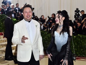 Elon Musk and Vancouver’s Grimes, whose real name is Claire Boucher, made their debut as a couple at the Met Gala in May 2018.