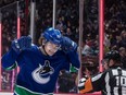 Canucks winger Vasily Podkolzin has had goal celebration moments in the NHL, but being a more complete game adds to his value.