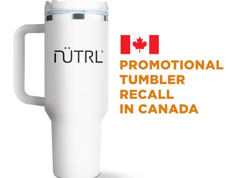 Free Nütrlbranded tumblers recalled after 43 people fell ill