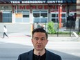 Conservative Leader Pierre Poilievre speaks during a news conference on safety in hospitals in Vancouver, on Tuesday, May 14, 2024.