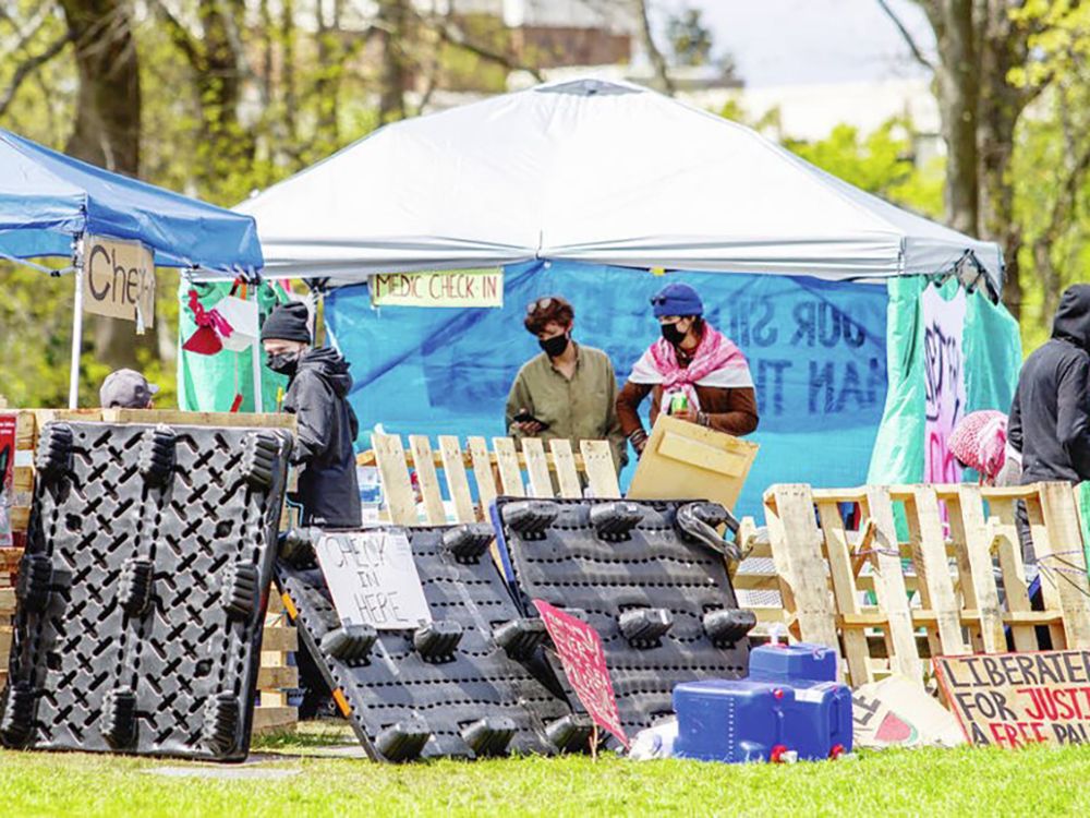 Costs of protest camp at University of Victoria topped  million