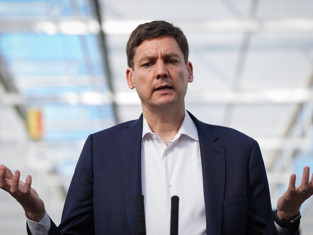 Premier David Eby.