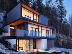 The Chippendale Road property that forms part of The Collection - 10 beautifully crafted houses with Burrard Inlet views that showcase West Coast Modern architecture and interior design by BattersbyHowat in a collaboration with British Pacific Properties.