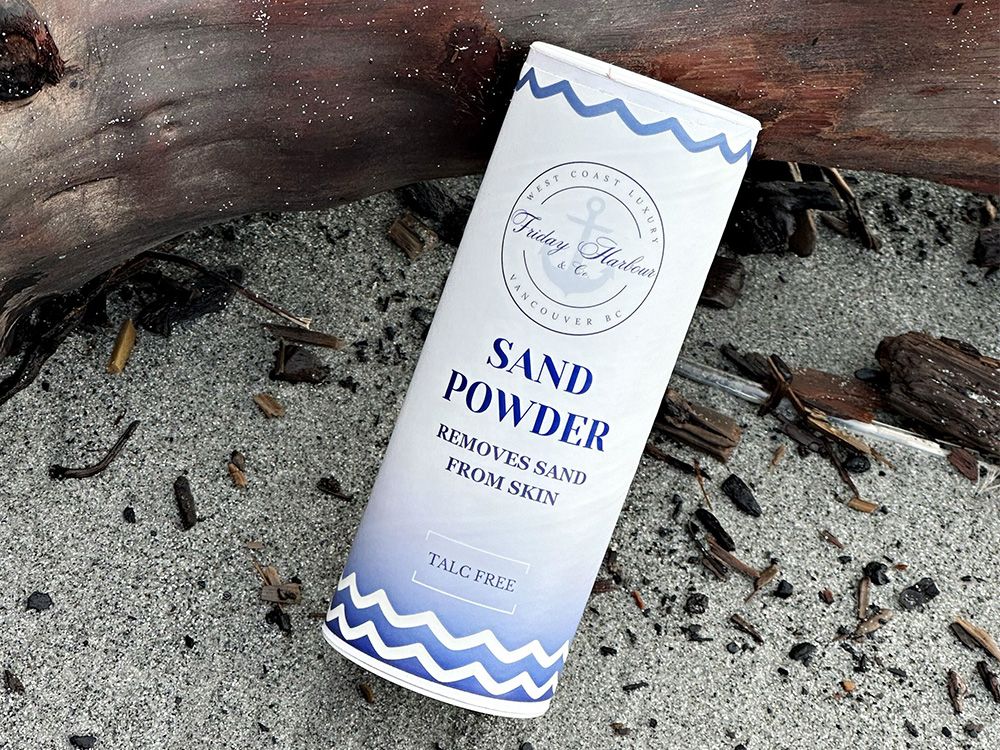 Poudre pour enlever le sable (Sand Powder) par Friday Harbor Lifestyle Co.