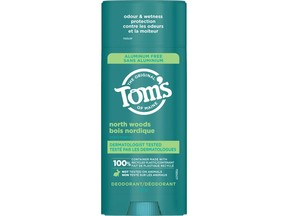 Tom's of Maine North Woods Natural Deodorant for Men and Women.