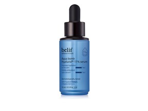 Belif Aqua Bomb Hydrating Hyalucid Serum.
