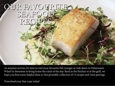 free seafood recipe e-book