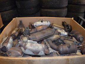 bc catalytic converter thefts